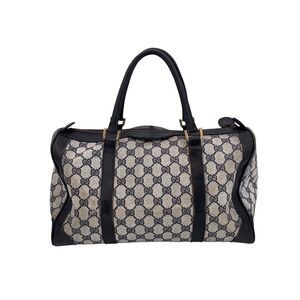 Gucci Vintage Cloth Handbag Boston